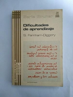 Seller image for Dificultades de aprendizaje for sale by Libros Ambig