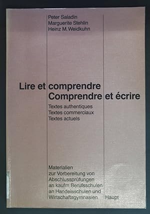 Image du vendeur pour Lire et comprendre, comprendre et crire; Teil: Schlerband. mis en vente par books4less (Versandantiquariat Petra Gros GmbH & Co. KG)