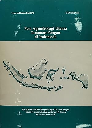 Peta agroekologi utama tanaman pangan di Indonesia