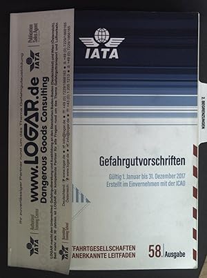 Seller image for Gefahrgutvorschriften (IATA-Beschluss 618 Anlage ''A''). for sale by books4less (Versandantiquariat Petra Gros GmbH & Co. KG)