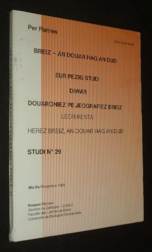 Image du vendeur pour Studi n29. Breiz, an douar hag an dud mis en vente par Abraxas-libris