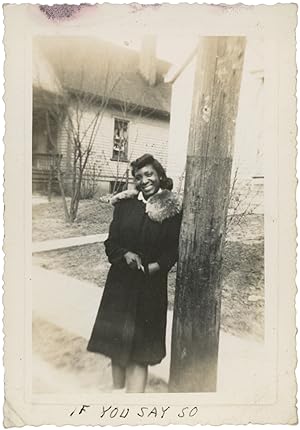 A Series of Fifty-Nine Captioned Vernacular Photographs of an Unidentified African-American Man i...