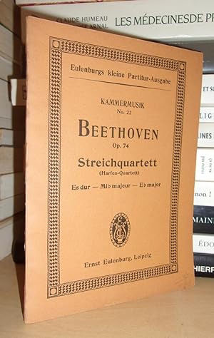 Ernst Eulenburg No 36: Beethoven: Quartett No 10, Es-dur für 2 Violinen, Viola und Violoncell von...