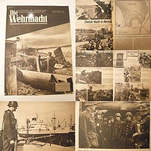 Imagen del vendedor de Die Wehrmacht. Nr. 25, vom 2. Dezember 1942 / 6. Jahrgang * W o l c h o w - F r o n t a la venta por Galerie fr gegenstndliche Kunst