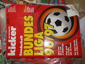 Bundesliga juli bis september 1996- Kicker Sonderheft zum Beginn der Bundesliga-Saison 1996/1997