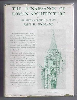 The Renaissance of Roman Architecture, Part II. England