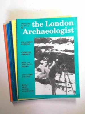 Seller image for The London Archaeologist (10 issues) for sale by Cotswold Internet Books