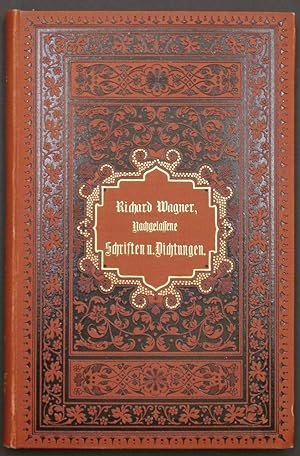 Seller image for Nachgelassene Schriften und Dichtungen. for sale by Antiquariat Rainer Schlicht