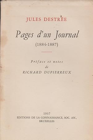 Seller image for Page d'un journal (1884-1887) for sale by Librairie l'Aspidistra