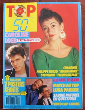 Imagen del vendedor de TOP 50 - N47 (1987) Caroline Loeb, Communards, M Lavoine, L Parker. + Posters a la venta por Bouquinerie Spia