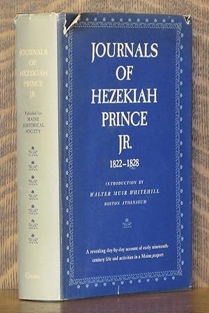 Seller image for JOURNALS OF HEZEKIAH PRINCE, JR. 1822-1828 for sale by Andre Strong Bookseller