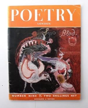 Poetry London. Volume 2 Number 9, (nine). Graham Sutherland lithographs.