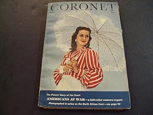 Coronet Magazine Jun 1943 American's At War with Stamps, Stalin