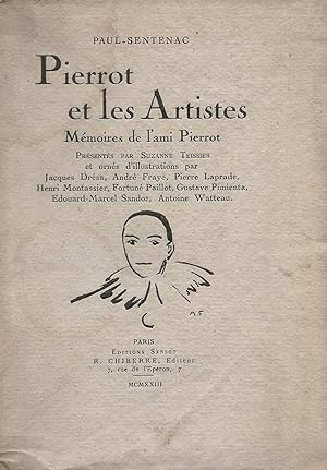Immagine del venditore per Pierrot et les Artistes. Mmoires de l'ami Pierrot. venduto da Librairie Les Autodidactes - Aichelbaum