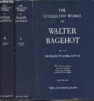 Bild des Verkufers fr The Collected Works of Walter Bagehot - Edited by Norman St John-Stevas - The literary Essays in two volumes with an introduction by Sir William Haley - 2 volumes zum Verkauf von Le-Livre
