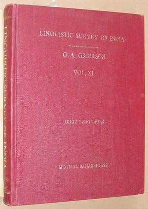Linguistic Survey of India Vol.XI: Gipsy Languages