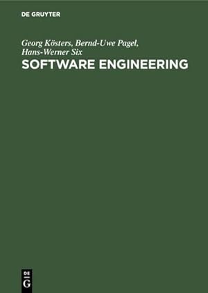 Seller image for Software Engineering for sale by BuchWeltWeit Ludwig Meier e.K.