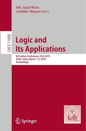 Imagen del vendedor de Logic and Its Applications a la venta por BuchWeltWeit Ludwig Meier e.K.