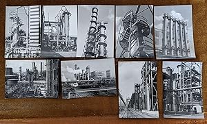 9 original SW Fotos Chemische Industrieanlagen