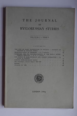 The Journal of Byelorussian StudiesVol II No 1