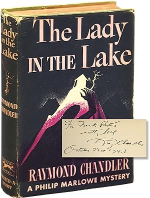 The Lady in the Lake (First Edition, inscribed to screenwriter Frank Partos)
