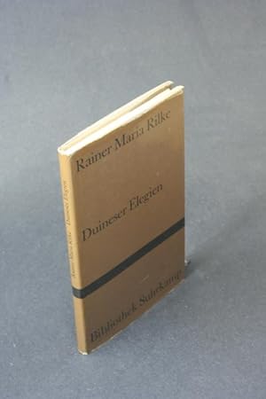 Seller image for Duineser Elegien. Mit einem Essay von Peter Szondi for sale by Steven Wolfe Books