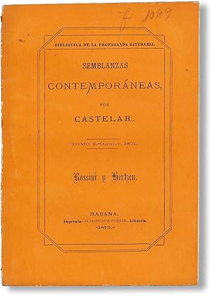 Semblanzas Contemporáneas. Tomo X, Octubre, 1871: Rossini y Hertzen