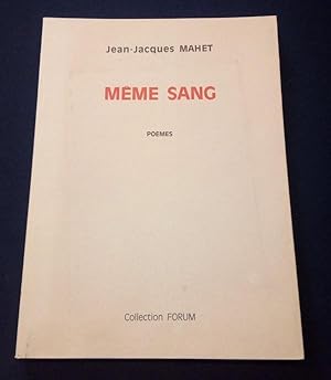 Mème Sang - Poèmes