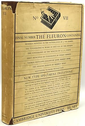 Image du vendeur pour THE FLEURON. A JOURNAL OF TYPOGRAPHY. NO. VII mis en vente par BLACK SWAN BOOKS, INC., ABAA, ILAB