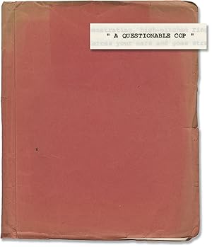 Bild des Verkufers fr The Iron Commissioner [Il commissario di ferro, A Questionable Cop] (Original treatment script for the 1978 film) zum Verkauf von Royal Books, Inc., ABAA