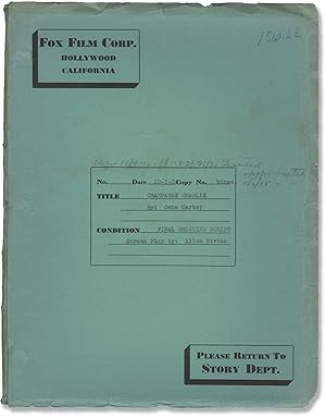 Champagne Charlie (Original screenplay for the 1936 film)