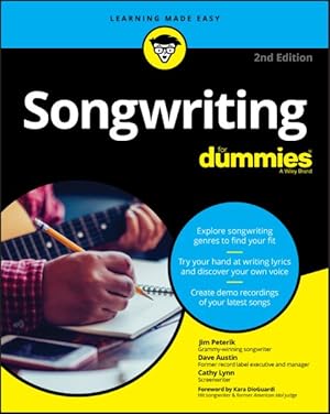 Immagine del venditore per Songwriting for Dummies venduto da GreatBookPricesUK