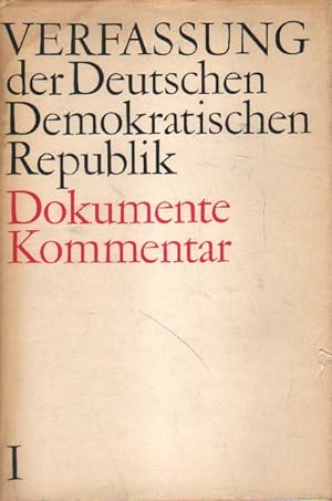 Verfassung der Deutschen Demokratischen Republik.