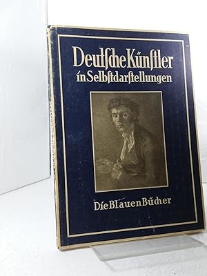 Deutsche Künstler in Selbstdarstellungen. Die blauen Bücher