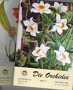 Imagen del vendedor de Die Orchidee 42.Jahrgang 1991 Heft 1 bis 6 (6 Hefte) a la venta por Clivia Mueller