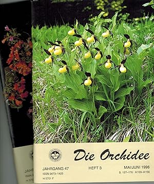 Bild des Verkufers fr Die Orchidee 47.Jahrgang 1996 Heft 1 bis 6 (6 Hefte) zum Verkauf von Clivia Mueller