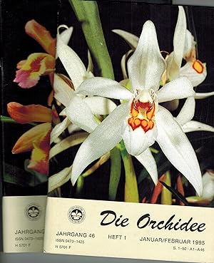 Imagen del vendedor de Die Orchidee 46.Jahrgang 1995 Heft 1 bis 6 (6 Hefte) a la venta por Clivia Mueller