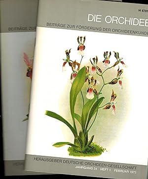 Imagen del vendedor de Die Orchidee 24.Jahrgang 1973 Heft 1 bis 6 (6 Hefte) a la venta por Clivia Mueller