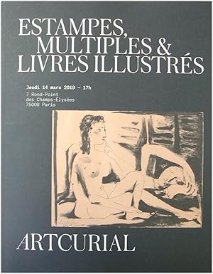 Bild des Verkufers fr Artcurial Sale 3852: Estamples. Multiples & Livres Illustres: 14 Mars 2019 zum Verkauf von PsychoBabel & Skoob Books