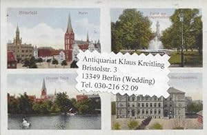 Bild des Verkufers fr Bitterfeld. 1 alte Orig,- Ansichtspostkarte zum Verkauf von Klaus Kreitling