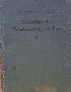 Woordsoorte, Werkwoorde en Tye