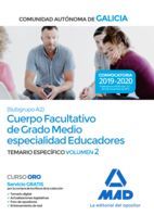 CUERPO FACULTATIVO DE GRADO MEDIO ESPECIALIDAD EDUCADORES. TEMARIO ESPECÍFICO 2