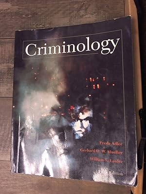 Imagen del vendedor de Criminology with Making the Grade Student CD-ROM and PowerWeb a la venta por Archives Books inc.