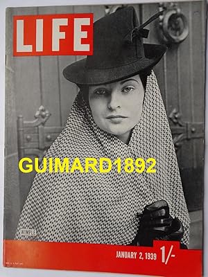 Life 2 janvier 1939 Vol. 6 n° 1