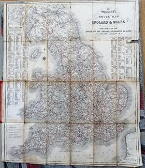 The Tourist's Route Map of England and Wales. For All Cyclists and Roadmen