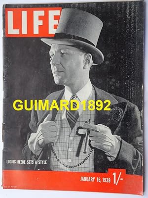 Life Vol. 6, n° 3 16 janvier 1939