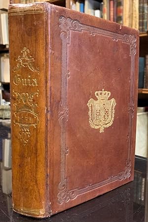 Guia de Forasteros en Madrid para el año de 1854 y Estado Militar de España e Indias