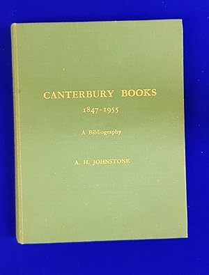 Seller image for Canterbury Books, 1847-1955 : a Bibliography. for sale by Wykeham Books