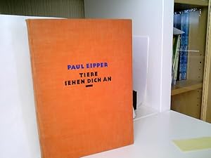 Tiere sehen dich an. Mit zweiunddreißig Bildnisstudien nach Originalaufnahmen von Hedda Walther.