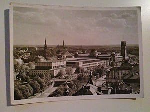 Deutsches Museum München. Gesamtübersicht. Kongreßsaal, Bibliotheksbau, Sammlungsbau. AK.